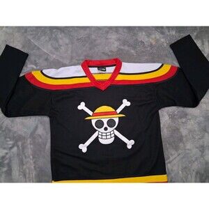 One Piece Luffy Hockey Jersey #56 BoxLunch Exclusive Men's Small